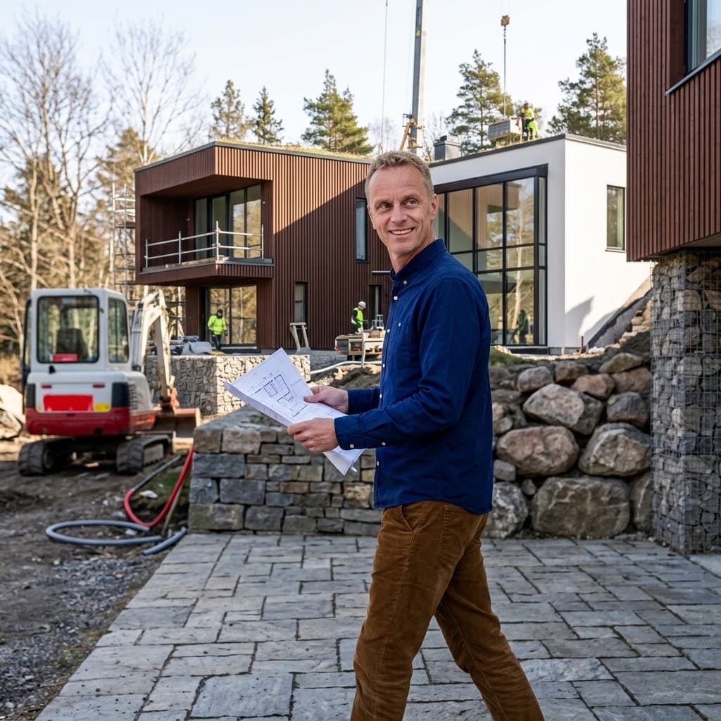 Footprint Construction – på byggarbetsplatsen